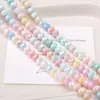 Cristal de Vidro com Gradiente Arco-Íris Imitação de Porcelana Contas para Joias Artesanais DIY Acessórios Pulseira Bracelete Material de Contas Pingente