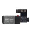 Válvula solenoide 4v210-08 neumática de cinco vías y dos posiciones 12V controlador de válvula 24v interruptor de válvula electrónica 220V Dade