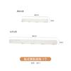 Gancho de pared retráctil de cuatro filas para colgar en la pared, sin perforaciones, para cocina, baño, armario, estante de almacenamiento, gancho de plástico
