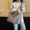 Bolsa tote transfronteiriça de novo estilo, bolsa de viagem de grande capacidade, bolsa esportiva para academia, bolsa de yoga fashion, bolsa transversal versátil