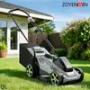 Cortacésped de empuje en stock con bolsa recolectora de césped de 50L, cortacésped eléctrico con batería de litio, cortador de césped para el hogar