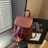Estudiante Universitaria de Moda Clase 2026 Otoño Nuevo Estilo Gama Alta Simple Versátil Salida Viaje Mochila Pequeña de Doble Hombro Cruzada