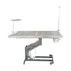 Mesa Cirúrgica para Pets em Aço Inoxidável 304, Mesa de Tratamento para Gatos e Cachorros, Mesa de Esterilização e Dissecação, Mesa com Controle Elétrico de Temperatura para Hospital Veterinário