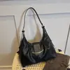 Bolso Marrón Maillard Vintage de Nicho para Mujer 2026 Nuevo Bolso Cruzado Versátil para el Trabajo Bolso de Hombro/Debajo del Brazo a la Moda