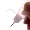 Botella de aguja sub-botella de maquillaje líquido botella de pigmento para tatuajes botella de agujero de alfiler botella de aceite esencial botella de plástico PE botella de boca puntiaguda botella dispensadora