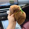 Anillo de Resorte Capibara Muñeco Capibara Pulsera Muñeca Juguete de Peluche Muñeca de Niña Anillo de Muñeca para Niños