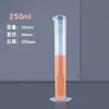 Cilindro Graduado de Plástico 100ml 1000ml 250ml Laboratório Diesel 50L Tipo com Transbordamento Copo Medidor 500ml com Escala