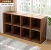 Armário Personalizado de Oito Grades Estante de Livros de Combinação Livre Rack de Armazenamento de Chão Armazenamento Estante de Livros Infantil Prateleira Infantil Armário de Armazenamento