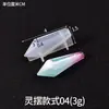 Molde de Resina de Cristal de Amapola DIY Hecho a Mano Varios Colgantes de Péndulo Colgante de Alto Brillo Joyería Molde de Silicona