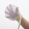 Luvas Pequenas de Malha Anti-riscos Físicos para Bebê Verão Finas Respiráveis Frescas Alta Elasticidade Cordão Luvas Ajustáveis para Bebê