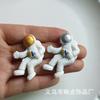 2021 nova série aeroespacial resina astronauta nave espacial disco voador creme cola gota de cola capa de celular acessórios de decoração