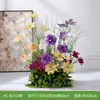Exibição de Janela Floral Artificial "Jardim de Monet" de Alto Padrão Pro