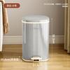 2025 Nuevo Modelo Pedal de Pie para Baño, Inodoro, Cocina con Tapa Grande de Alto Valor para el Hogar, Ecológico, Montado en la Pared