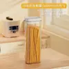 Caixa de Armazenamento de Macarrão Potes Herméticos para Grãos Recipiente Tubo de Armazenamento de Macarrão Suspenso de Grau Alimentício Potes de Armazenamento de Feijão e Açúcar Branco