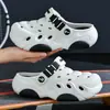 Dropshipping Crocs para Niños Niños Suela Gruesa de EVA Antideslizante Medianos y Grandes Niños Sandalias de Playa Cerradas para Exteriores En Stock