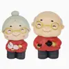 Novas Decorações de Bolo de Aniversário para Idosos, Novas Miniaturas de Casal de Idosos