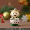Decorações de Natal Papai Noel Enfeites de Mesa Retrô Cenário Criativo para Atmosfera Festiva Adereços