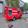 Camión de Bomberos de Espuma con Tanque de Agua de 2 Toneladas Exportado Adecuado para Camiones de Bomberos de Rescate Civil Comunitario