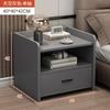 Mesa de noche de lujo ligero simple moderna pequeña estante de noche simple gabinete de almacenamiento para dormitorio habitación de alquiler mesita de noche