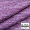 Gris cáñamo forro polar fibra corta teñido en hilo raya de color talla circulante brocado adhesivo NR Jacquard tejido de forro polar doble cara tejido de lana de algodón