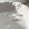Brincos de Presilha com Laço para Mulheres Sem Orelhas Furadas, Elegantes e da Moda, Design de Nicho de Alta Qualidade, Brincos de Estilo Cool, Novo Estilo 2025