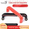 Spot supply vermelho preto Bakelite U handle Bakelite punho oval