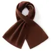 Bufanda 100% cachemira pura, diseño simple de cruces, no necesita atarse, elegante y versátil, te mantiene abrigado y te protege del frío