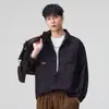 Ropa de Hombre Xintang Chaqueta suave para hombre antiarrugas, versátil, holgada, agradable para la piel, cómoda, con buena caída, camisa de manga larga de marca para hombre