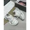 Zapatos de Papá Gruesos de Cuero Genuino que Aumentan la Altura para Mujer, Nuevo Estilo Primavera 2026, Cordones Dobles, Versátiles, Tenis Casuales Cómodos para Mujer