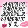 Bolsa de Praia Acessórios de Letras Bolsa Perfurada Transfronteiriça Letras e Números em PVC Letras 3D A-Z e Números 1-9 Preto e Branco