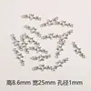 Pingente Estrela e Lua Acessórios DIY Peças de Liga Mista Pulseira com Recortes Contas para Colar Acessórios para Joias DIY