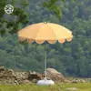 Punto de Ola Sombrilla Solar para Exteriores Sombrilla Parasol Paraguas Grande para Puesto Comercial Publicidad Playa Camping Patio Protección Solar Casa de Huéspedes