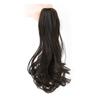 Peluca de Cola de Caballo para Mujer con Pinza Cabello Largo Ondulado de Ola Grande Celebridad de Internet Realista Natural Fibra Química Cola de Caballo Alta Trenza