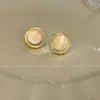 Pendientes Frescos y Compactos de Estilo Coreano, Versátiles para el Trayecto Diario, Pendientes de Lujo Ligero Calientes de Celebridades de Internet, Románticos y Elegantes de Estilo Francés