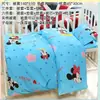 Colcha de Jardín de Infancia Juego de Tres Piezas Colcha de Algodón para Niños Funda Nórdica para Bebé Sábana Funda de Almohada Funda Nórdica de Algodón Puro Sábana Colcha de Primavera y Otoño
