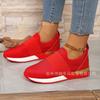Primavera y otoño de alta calidad nuevo transfronterizo transpirable 1007 malla deportes casuales zapatos de mujer ligeros de talla grande Comercio Exterior