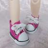 Zapatos de lona para muñeca de 30 cm, 6 minutos, zapatos de lona casuales para muñeca BJD de 12 pulgadas, accesorios de cambio de muñeca de algodón.