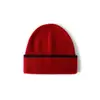 Gorro cálido unisex de cachemir con rayas, tejido trenzado, bloques de color y puño, gorro de invierno de moda con orejeras