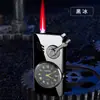 Nuevo Balancín Inyección Directa Encendedor Multifunción con Reloj de Cuarzo Encendido Gama Alta Regalo para Hombre Venta al por Mayor Transfronterizo