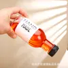 Botella de Vidrio Transparente de Celebridad de Internet Botella Pequeña Botella Sellada Botella Vacía Vidrio Engrosado Botella de Espino Cerval Botella para Bebidas de Té con Leche y Jugo