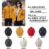 Chaqueta Delgada para Exterior con Logo Personalizado Impermeable Cortavientos Uniforme de Fábrica Ropa de Trabajo Chaqueta Estampada al Por Mayor con Capucha