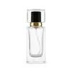Botella de Perfume Colorida de 50 ml, Botella Rellenable de Perfume de Marca Grande, Botella de Perfume con Tapa de Rosca, Botella de Vidrio, Botella de Perfume
