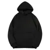 Sudadera con Capucha de Felpa Zorro Plateado de 400g, Peso Pesado, Algodón Puro para Hombre, Corte Holgado, Forro de Felpa, Color Sólido, Marca de Moda, Chaqueta Deportiva y Casual para Otoño e Invierno