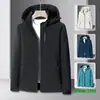 Chaqueta ligera para exteriores para hombres y mujeres, nuevo abrigo impermeable y cortavientos de otoño e invierno para viajes, deportes y montañismo