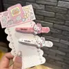 Lindo Estrella Kt Gato Pico de Pato Pinza Nuevo Dulce Niña Flequillo Lateral Pinza Dopamina Colorido Dibujos Animados Pinza para el Cabello