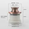 Puxador de Tatami, Puxador Embutido Redondo de Furo Único, Puxador Oculto com Mola, Puxador Invisível para Gavetas e Portas de Armário