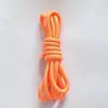 En stock de fábrica cuerda de paraguas línea miu 5 mm de núcleo poliéster color sólido tejido DIY colgante para mochila cuerda de ajuste de cintura flor