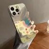 Estilo Suave Gradiente Morandi Abstrato Fluido Case para Celular de Comércio Exterior Iphone18Promax Ultra-Fino Fosco Rígido