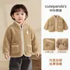 Chamarra con Forro de Felpa Kaka Panda para Niños Ropa de Invierno para Niños Top Cálido de Invierno para Bebés Ropa de Otoño/Invierno para Niñas y Bebés