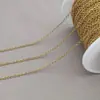 Corretivo de Cor Extensão Corrente Aço Inoxidável Cor Aço Dourado Corrente de Cauda Feito à Mão DIY Colar de Pérolas Pulseira Acessórios de Joias
